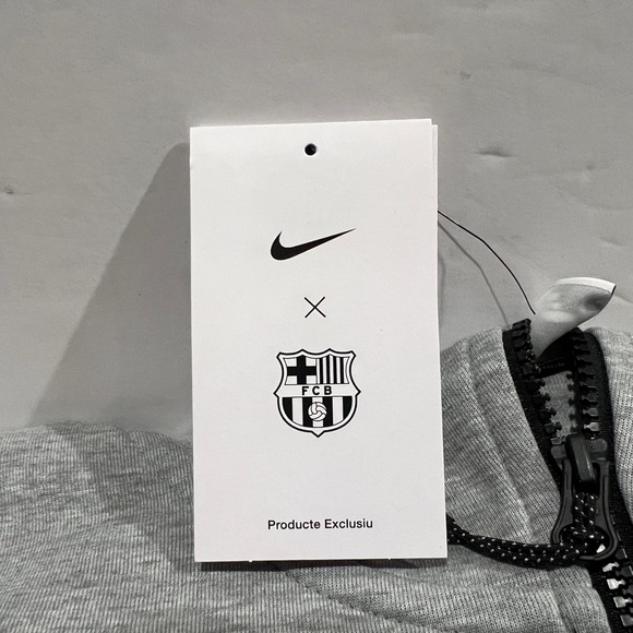 Nike x Barcelona FC, Tech Fleece, DN3084 063, Grey - Picture 14 of 16
